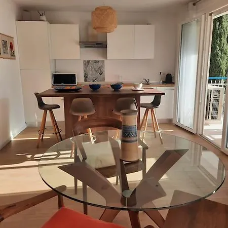Confort Et Calme A Juan Les Pins Антиб